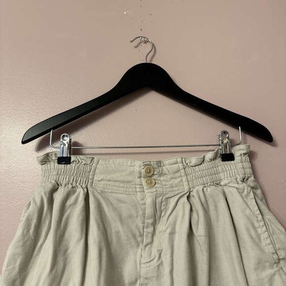 Anthropologie Women's Cream Shorts Women Size 8 - Picture 3 of 6